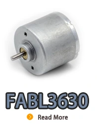 Motor elétrico dc sem escova de rotor interno FABL3630 com driver embutido