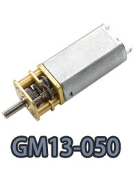 GM13-050 motor elétrico dc com engrenagens pequenas.webp